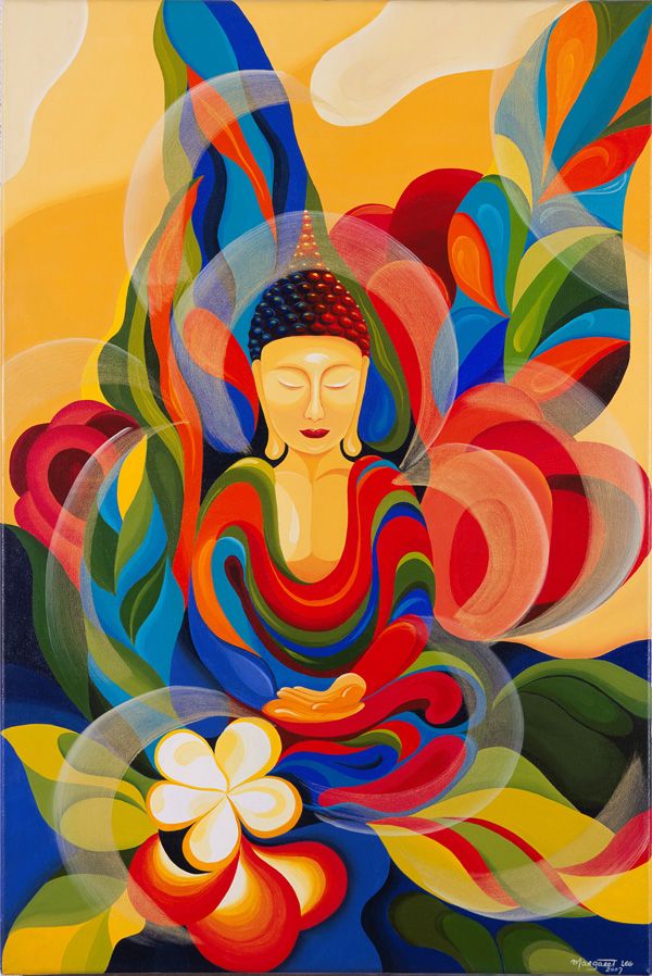 Медитирующий Бог