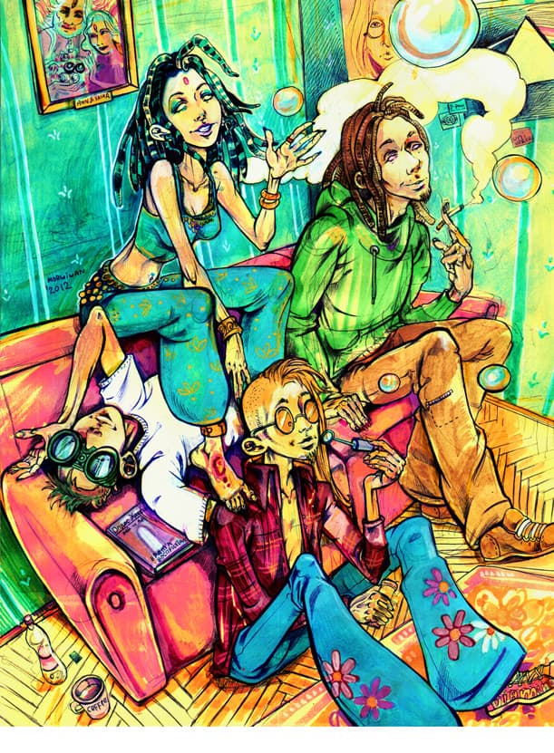 Подключение к источнику визионерского искусства: интервью с Евгением Маркиным aka Limbic Splitter