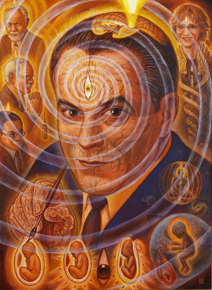 Станислав Гроф (иллюстрация © Alex Grey)